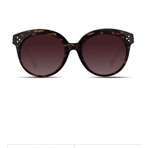 Velvet Eyewear Olivia Sunglasses Perfect Tortoise Made in Italy